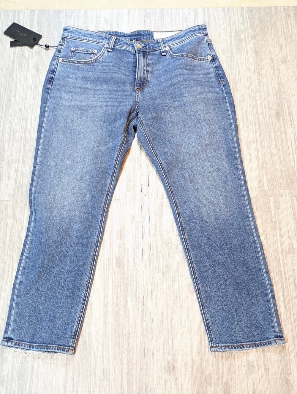 NWT Rag & Bone DRE Low Rise Boyfriend Jeans Blue Casual 30 - Picture 3 of 10